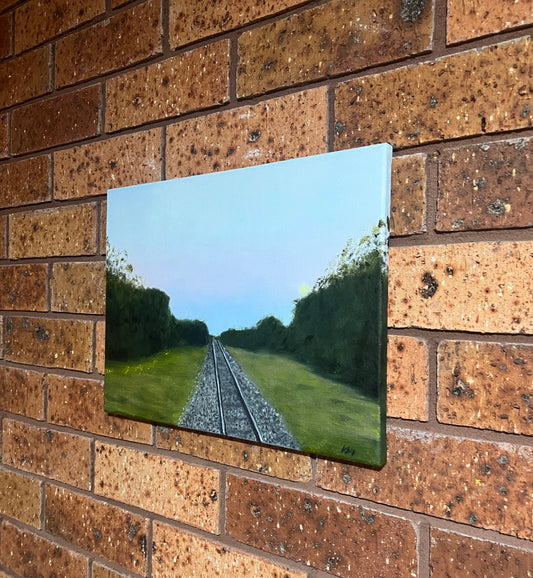 The Railway at Dusk