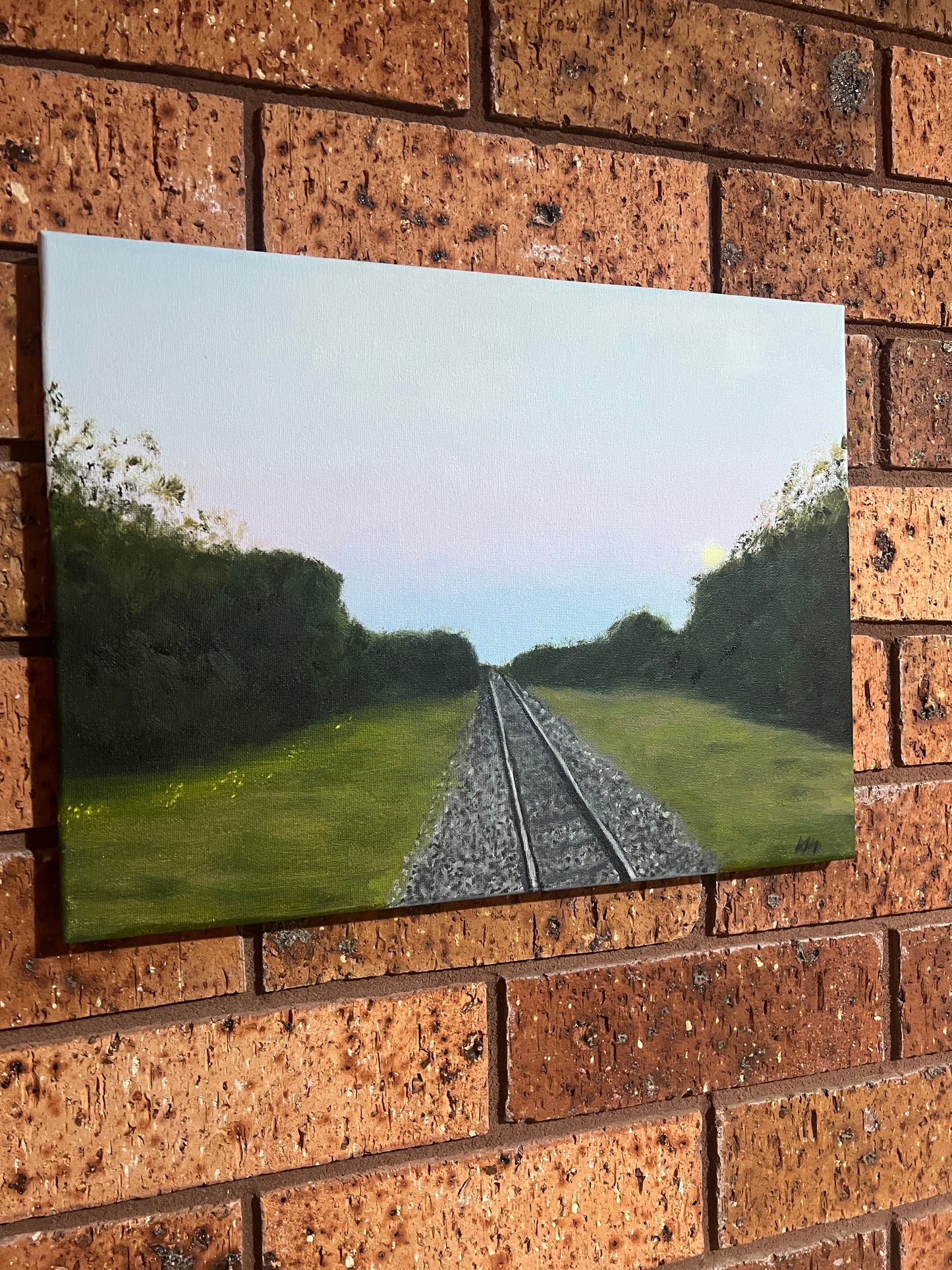 The Railway at Dusk