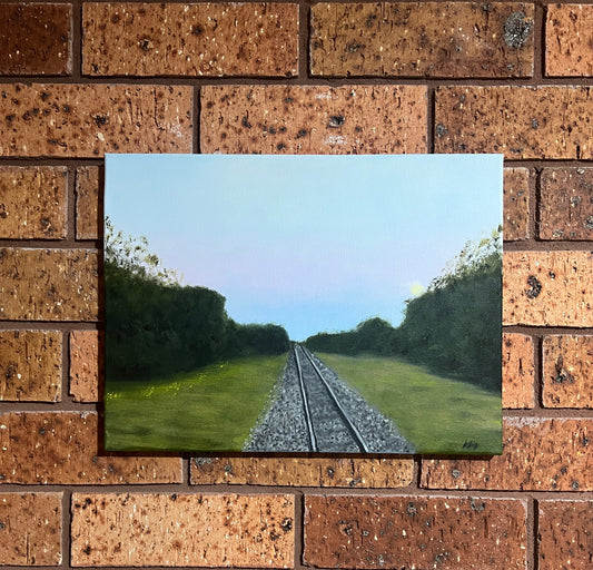 The Railway at Dusk