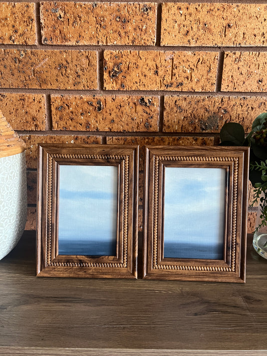 Misty Ocean - Diptych